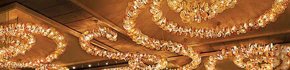 Hilton Hawaiian Village Coral Ballroom custom chandeliers