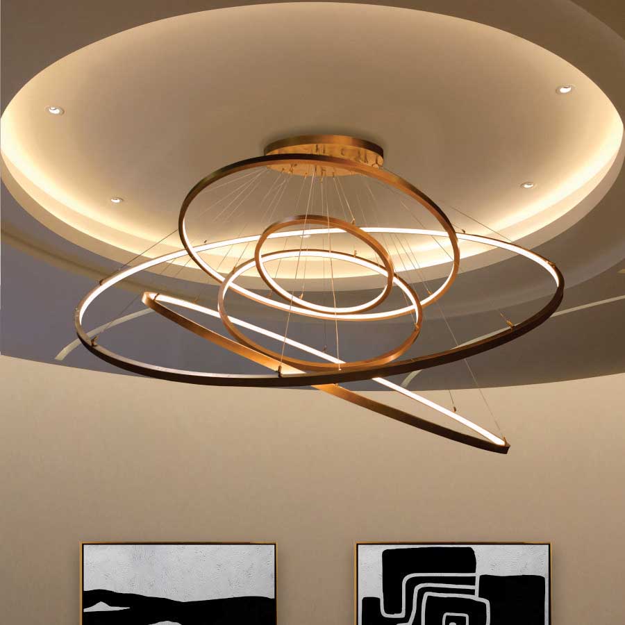 Ava Ring Architectural Pendant Light