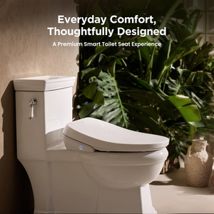 JOMOO USA 110V Smart Toilet Cover Instant Water Heated Seat Intelligent Toilet Seat Cover Auto Night Light