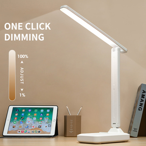 Foldable Modern LED Desk Lamp with Wireless Charger