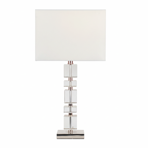 Creative Modern Round Crystal Table Light Desk Lamp with Switch Control AC Other for Home Bedroom Decoration Clear/Silver
