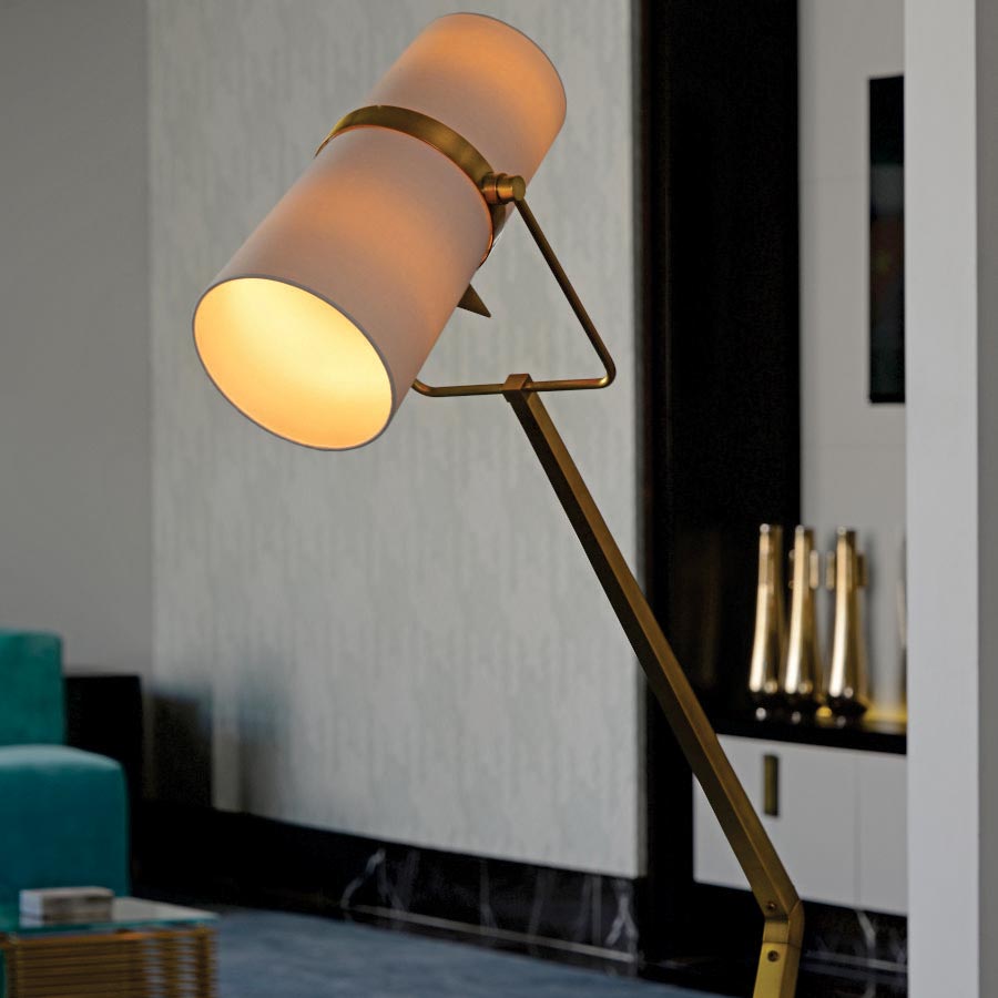 Gracie Floor Lamp London Hotel West Hollywood