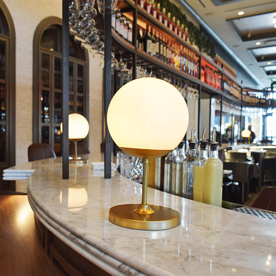 Vienna Modern Frosted Glass Table Lamp