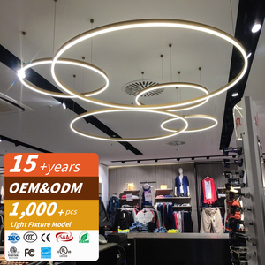 Aluminum Profile LED Hanging Linear Light Dimmable