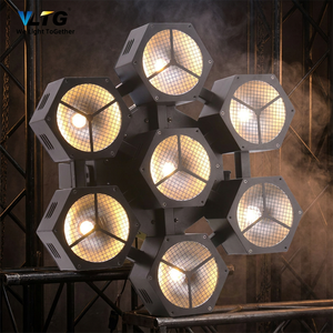 7*40w Stage Retro Light COB RGBW Vintage Flash Light