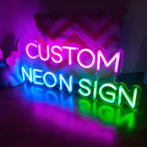 Custom LED Neon Light Sign Acrylic Waterproof IPX6